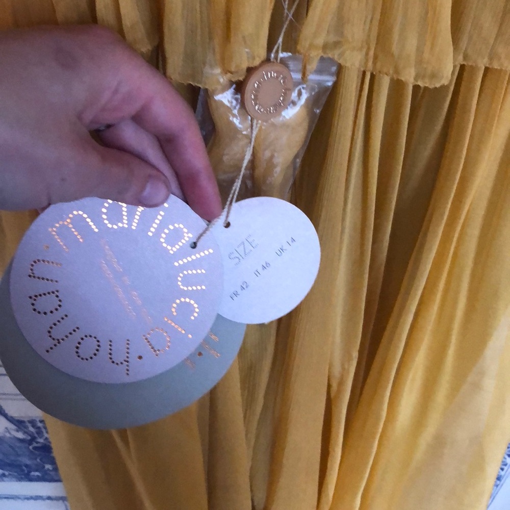 Maria Lucia Hohan Marigold Kamille silk dress - Picture 6 of 7